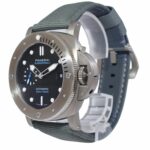 NOS Panerai Submersible PAM 2305 Titanium Mens 47mm Watch B/P '24 PAM02305