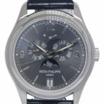 Patek Philippe Annual Calendar 5146 18k White Gold Slate Dial 39 Watch B/P 5146G