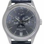 Patek Philippe Annual Calendar 5146 18k White Gold Slate Dial 39 Watch B/P 5146G