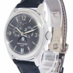 Patek Philippe Annual Calendar 5146 18k White Gold Slate Dial 39 Watch B/P 5146G