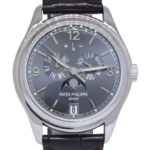 Patek Philippe Annual Calendar 5146 18k White Gold Slate Dial 39 Watch B/P 5146G