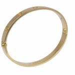 Cartier Love Bracelet 18k Yellow Gold Size 18 w Pouch