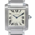 Cartier Tank Francaise Midsize Steel Ladies Quartz Watch WSTA0005 3751