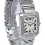 Cartier Tank Francaise Midsize Steel Ladies Quartz Watch WSTA0005 3751