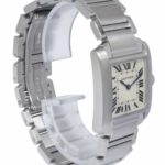 Cartier Tank Francaise Midsize Steel Ladies Quartz Watch WSTA0005 3751