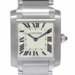 Cartier Tank Francaise Midsize Steel Ladies Quartz Watch WSTA0005 3751