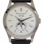 Patek Philippe 5396 18k White Gold Annual Calendar Watch Box/Papers 5396G