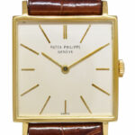 Patek Philippe Gondolo 18k Yellow Gold Square Mens Manual Watch 3430