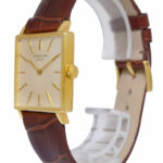 Patek Philippe Gondolo 18k Yellow Gold Square Mens Manual Watch 3430