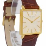 Patek Philippe Gondolo 18k Yellow Gold Square Mens Manual Watch 3430