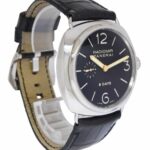 Panerai Radiomir 8 Days PAM 190 Steel Black Dial 45mm Manual Watch B/P PAM00190