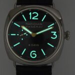 Panerai Radiomir 8 Days PAM 190 Steel Black Dial 45mm Manual Watch B/P PAM00190