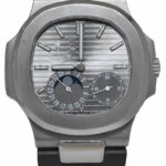 Patek Philippe 5712 Nautilus Complication 18k White Gold Watch B/P 5712G-001