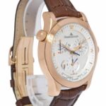 Jaeger LeCoultre Master Geographic 18k Rose Gold 40mm Watch Q1502420 147.2.57.S