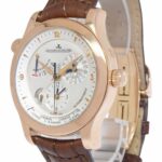 Jaeger LeCoultre Master Geographic 18k Rose Gold 40mm Watch Q1502420 147.2.57.S