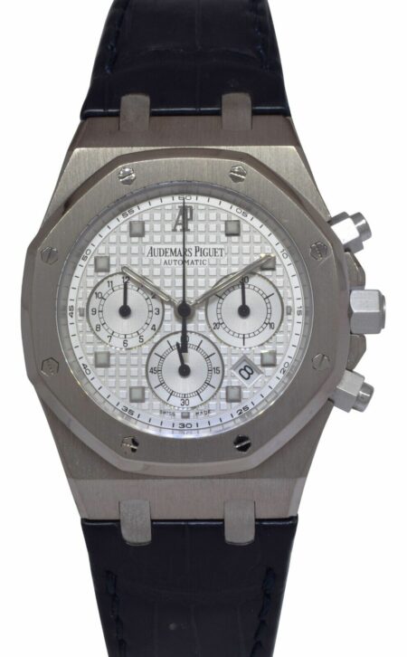 Audemars Piguet Royal Oak Chronograph White Gold Watch B/P 26022BC.OO.D 002CR.01