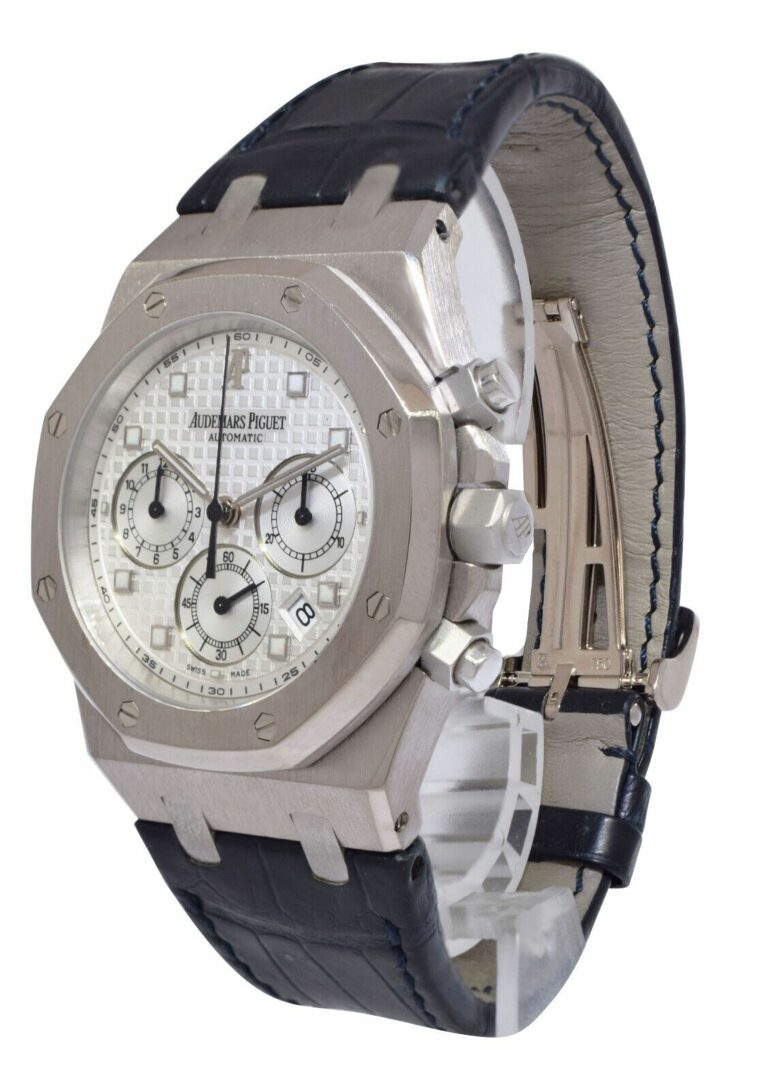 Audemars Piguet Royal Oak Chronograph White Gold Watch B/P 26022BC.OO.D 002CR.01