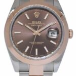 Rolex Datejust 41 18k Rose Gold/Steel Chocolate Dial Watch +Card '19 126301