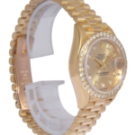 Rolex Datejust President 18k Yellow Gold Diamond Ladies 26mm Watch T 69138