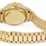 Rolex Datejust President 18k Yellow Gold Diamond Ladies 26mm Watch T 69138