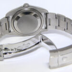 Rolex Datejust Steel White Roman Dial Oyster Bracelet Mens 36mm Watch M 116200