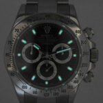 Rolex Daytona Chronograph Steel Black Dial Mens Oyster 40mm Watch G 116520