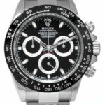 Rolex Daytona Chronograph Steel Ceramic Black Dial Mens Watch B/P 18' 116500