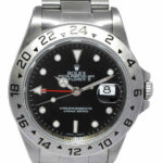 Rolex Explorer II GMT Steel Black Dial Mens 40mm Automatic Watch D 16570 T