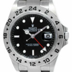 Rolex Explorer II GMT Steel Black Dial Mens 40mm Automatic Watch Z 16570