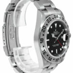 Rolex Explorer II GMT Steel Black Dial Mens 40mm Automatic Watch Z 16570