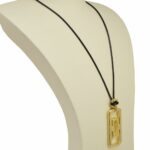 Bvlgari Parentesi Openwork 18k Yellow Gold Pendant 16''+ Necklace