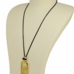 Bvlgari Parentesi Openwork 18k Yellow Gold Pendant 16''+ Necklace