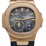 Patek 5712 Philippe Nautilus Complication 18k RG Watch Box/Archive Papers 5712R