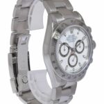 Rolex Daytona Chronograph Steel White Dial Mens 40mm Watch B/P P' 116520