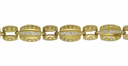 18K Yellow Gold Raafty Diamond Bracelet