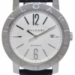 Bvlgari Bvlgari Stainless Steel Silver Dial Mens 42mm Automatic Watch BB42SL