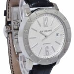 Bvlgari Bvlgari Stainless Steel Silver Dial Mens 42mm Automatic Watch BB42SL