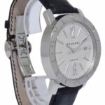 Bvlgari Bvlgari Stainless Steel Silver Dial Mens 42mm Automatic Watch BB42SL