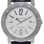 Bvlgari Bvlgari Stainless Steel Silver Dial Mens 42mm Automatic Watch BB42SL