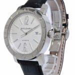 Bvlgari Bvlgari Stainless Steel Silver Dial Mens 42mm Automatic Watch BB42SL