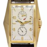 Patek Philippe 5100 Gondolo 18k Yellow Gold Watch 10 Day Power Reserve B/P 5100J