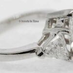 1.69 CT Marquise Brilliant Cut Diamond Ring Platinum 5.25 GIA