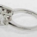 1.69 CT Marquise Brilliant Cut Diamond Ring Platinum 5.25 GIA