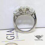 1.91 1.22 1.22 Carat Round Brilliant Diamond Platinum Ring + GIA Certificate