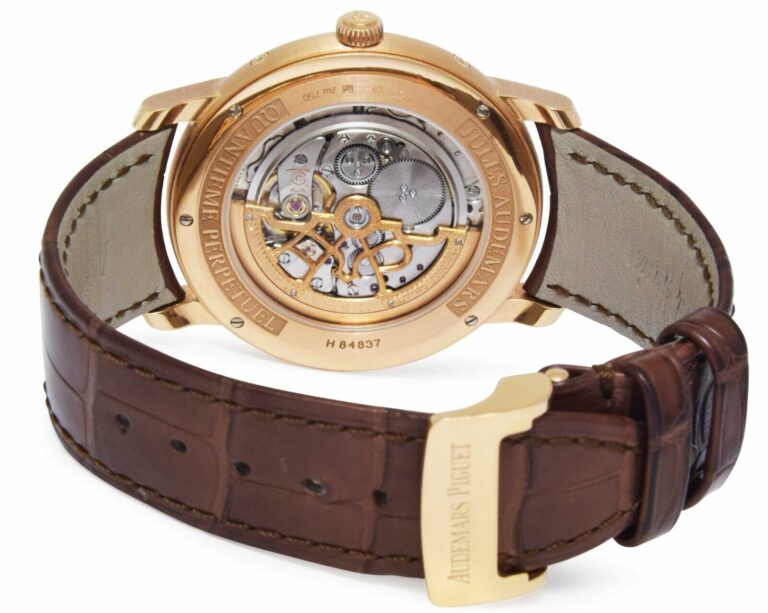 Audemars Piguet Jules Audemars Perpetual Calendar Rose Gold 41mm Watch 26390OR