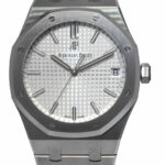 Audemars Piguet Royal Oak 41 Mens Silver Dial Watch B/P 15500ST.OO.1220ST.04