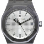 Audemars Piguet Royal Oak 41 Mens Silver Dial Watch B/P 15500ST.OO.1220ST.04