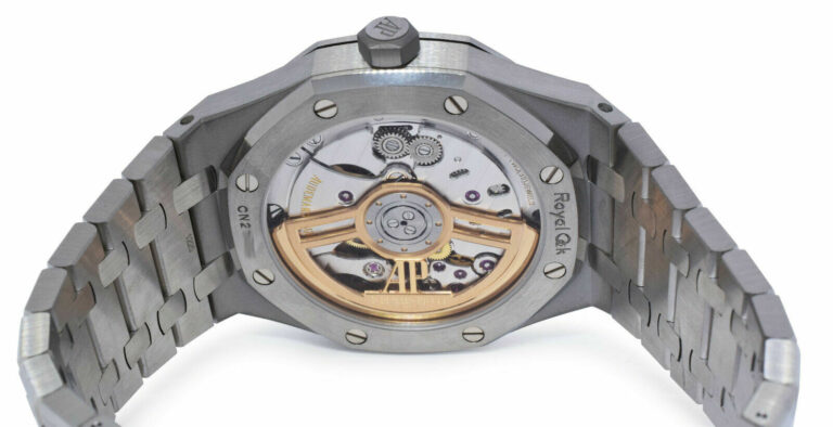 Audemars Piguet Royal Oak 41 Mens Silver Dial Watch B/P 15500ST.OO.1220ST.04