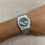 Audemars Piguet Royal Oak Chronograph Blue Steel Watch B/P 26331ST.OO.1220ST.01