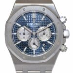 Audemars Piguet Royal Oak Chronograph Blue Steel Watch B/P 26331ST.OO.1220ST.01